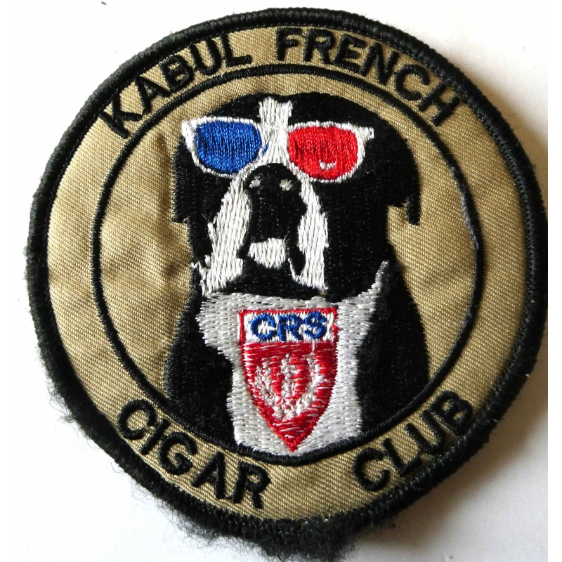 POLICE COMPAGNIE REPUBLICAINE DE SECURITE OPEX AFGHANISTAN KABUL CIGAR CLUB*