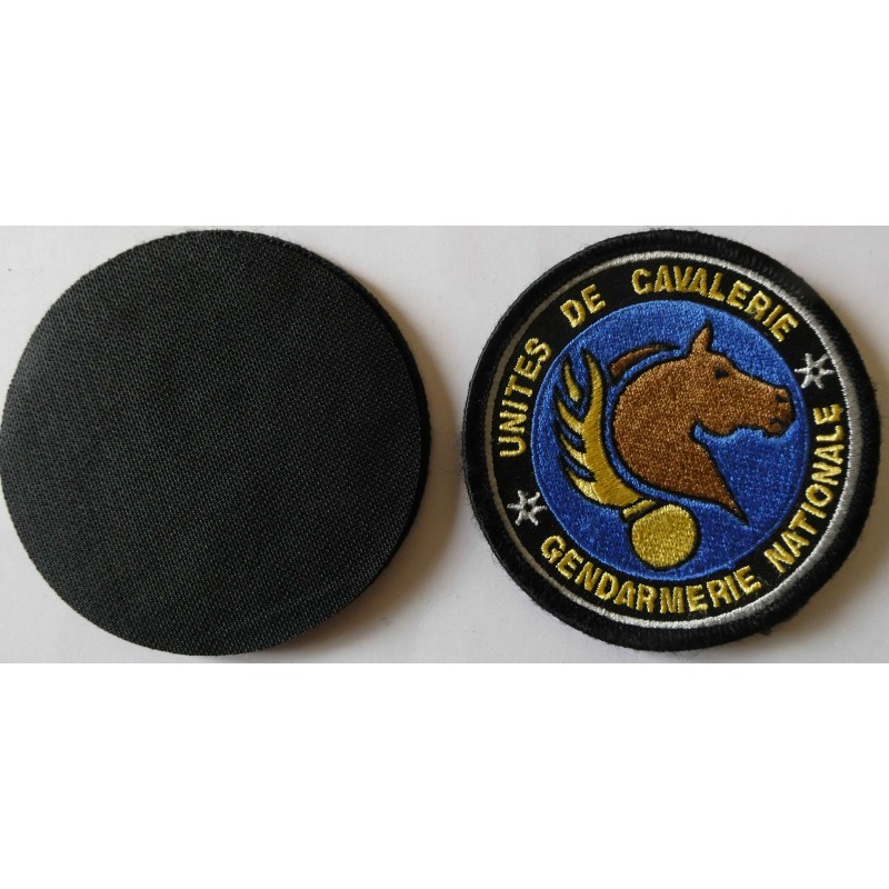 GENDARMERIE UNITE DE CAVALERIE TETE MARRON