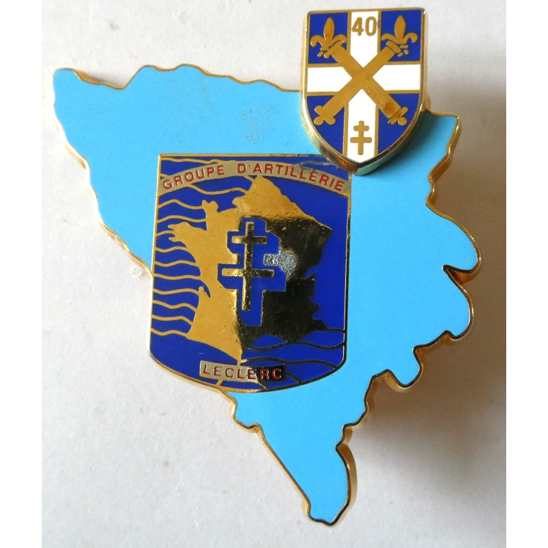 ARTILLERIE 40 EME REGT ARTILLERIE GROUPE LECLERC OPEX SARAJEVO