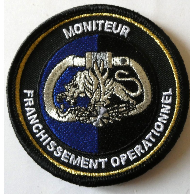 GENDARMERIE MONITEUR FRANCHISSEMENT "
