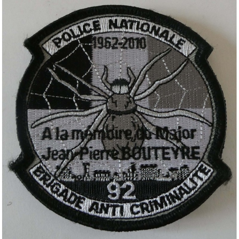 POLICE BAC 92 EN MEMOIRE MAJOR BOUTEYRE *