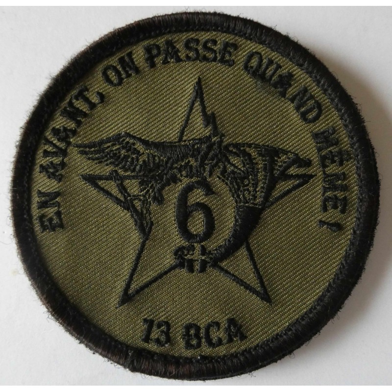 CHASSEURS ALPINS 6 EME COMPAGNIE 13 EME BCA "