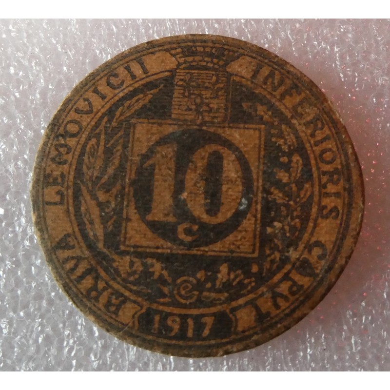 DIVERS UNION COMMERCIALE DE BRIVE 1917 SOUTIEN GUERRE 14/18*