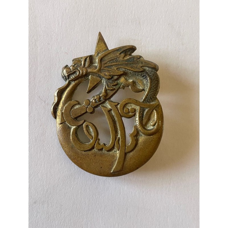 NORD AFRICAIN 3 EME RGT DE TIRAILLEURS ALGERIENS INDOCHINE TYPE 3 DOM*