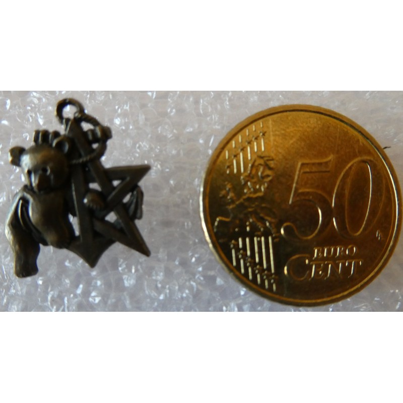 COLONIALE RICM BLINDE 5 EME ESCADRON PINS BRONZE