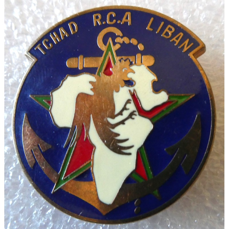 COLONIALE RICM BLINDE 3 EME ESCADON NUMEROTE TCHAD RCA NUMEROTE *