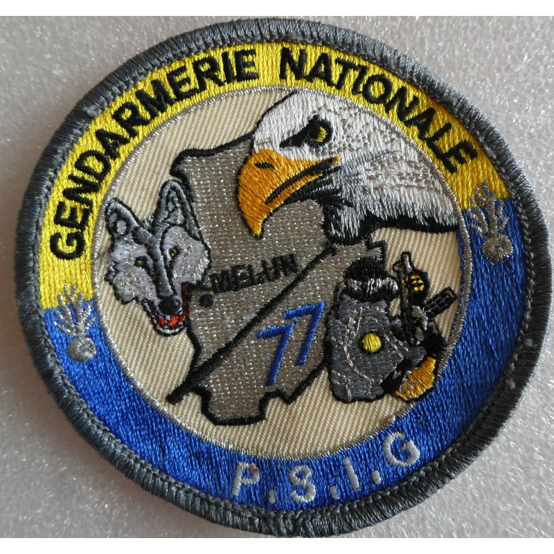 GENDARMERIE PELOTON INTERVENTION ET SURVEILLANCE DE LA GN 77 MELUN *