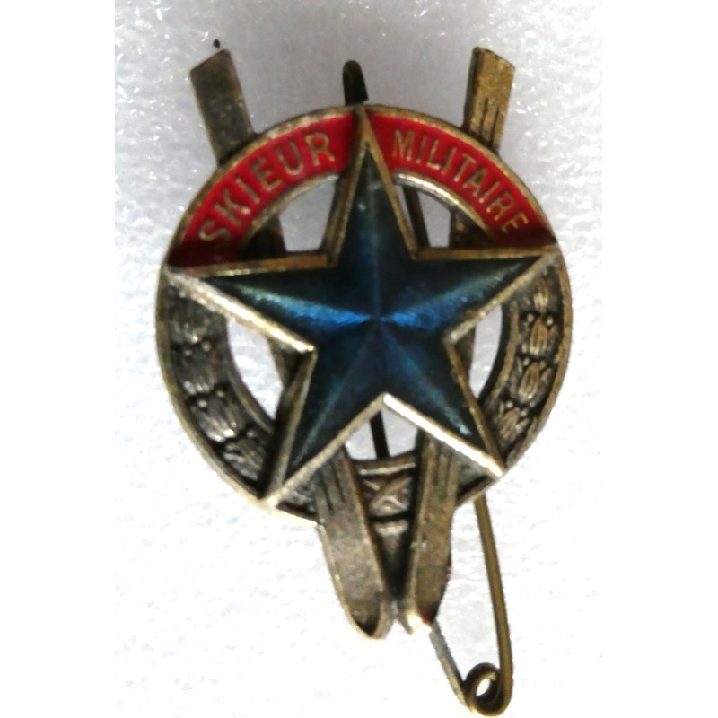 CHASSEURS ALPINS BREVET DE SKIEUR MILITAIRE *