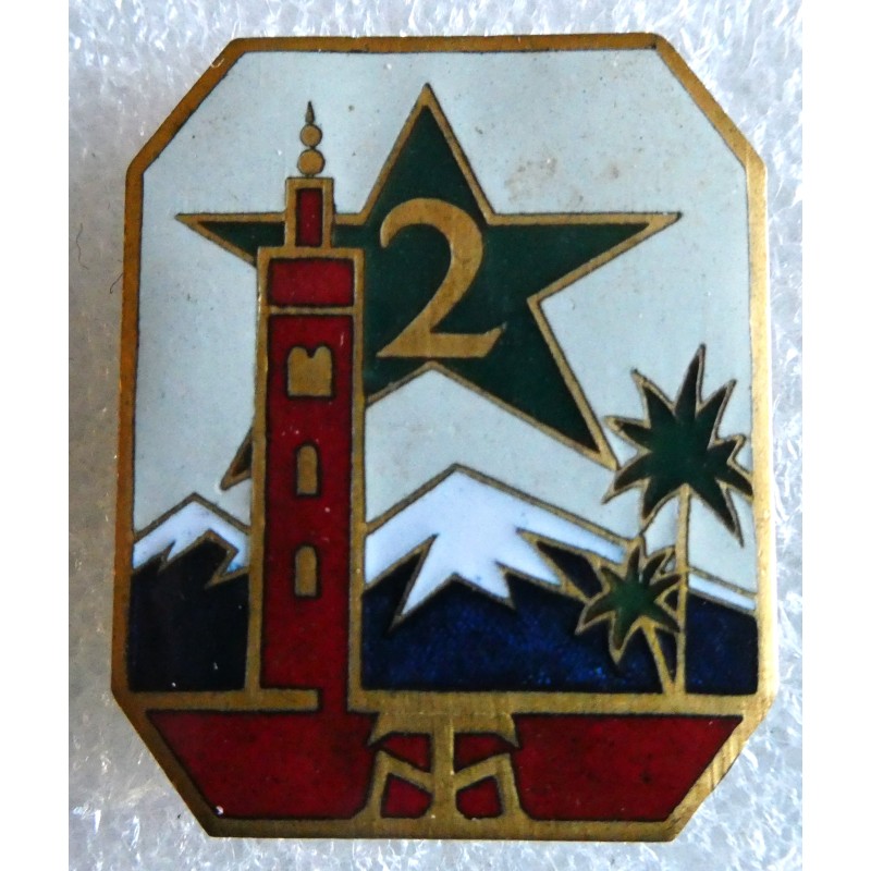 NORD AFRICAIN 2 EME REGIMENT DE TIRAILLEUR MAROCAIN ABPD *