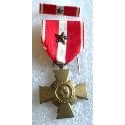 MEDAILLE CROIX DE LA VALEUR...
