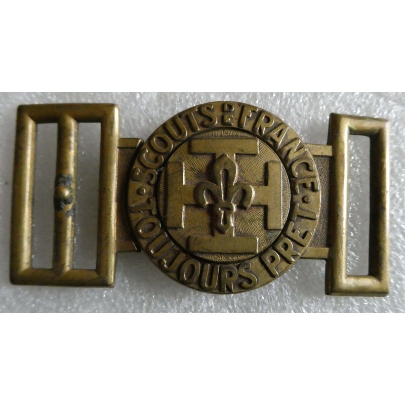 SCOUT DE FRANCE TOUJOURS PRET BOUCLE DE CEINTURE *