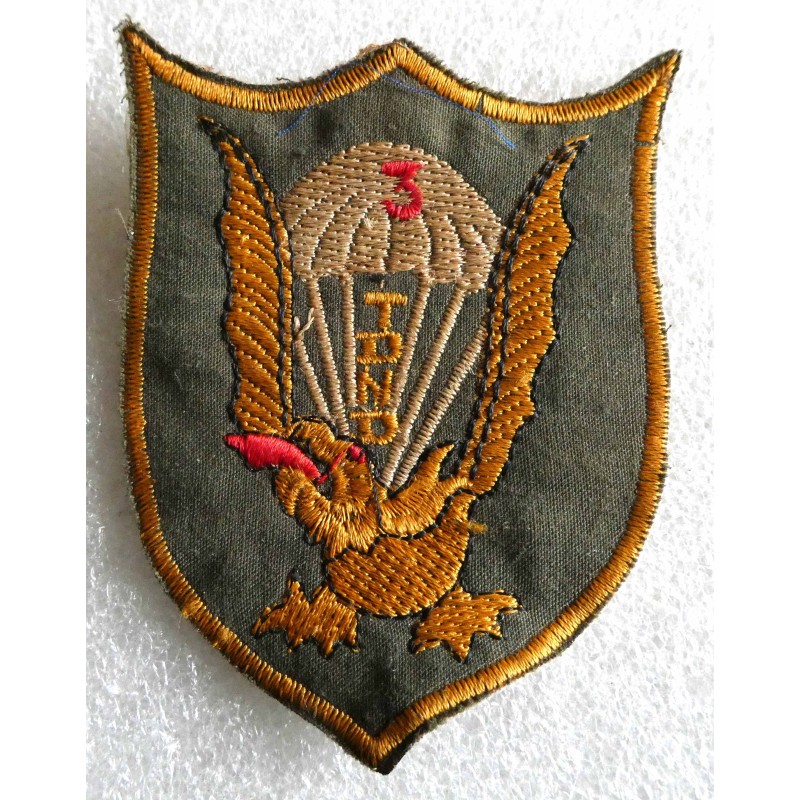 PARACHUTISTE TISSU LOCAL 3 EME BATAILLON PARA VIET INDOCHINE *