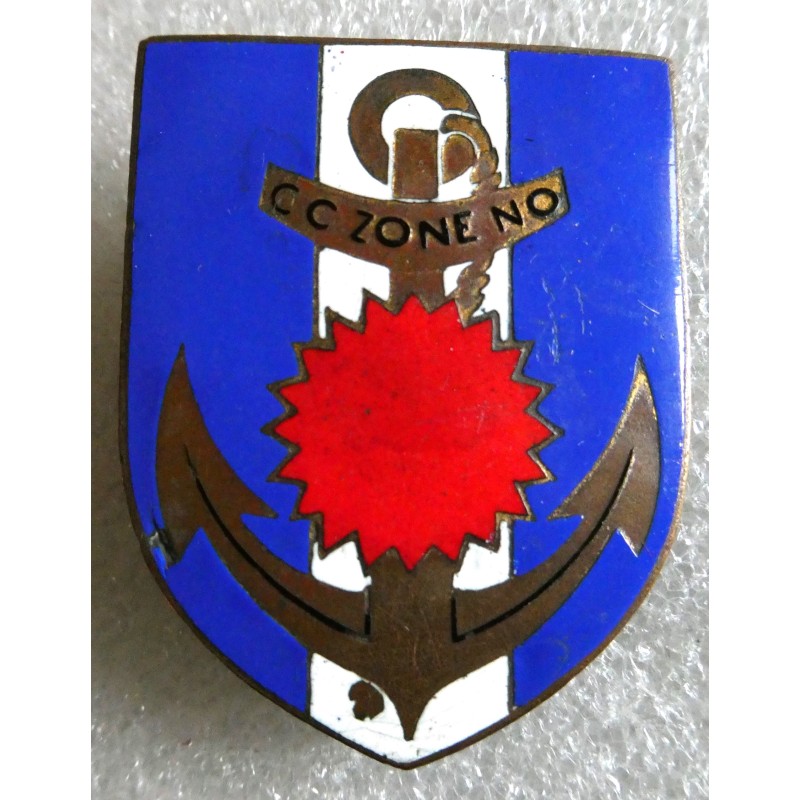 COLONIALE COMPAGNIE DE COMMANDEMENT  ZONE NORD OUEST ECLAT