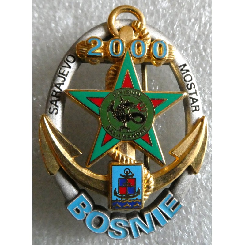 COLONIALE REGIMENT D'INFANTERIE COLONIALE DU MAROC BOSNIE 2000 MOSTAR"