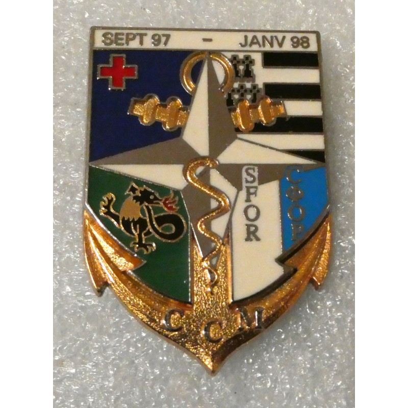 COLONIALE SANTE BATAILLON MEDICAL 9 EME DIMA OPEX SEPT 97