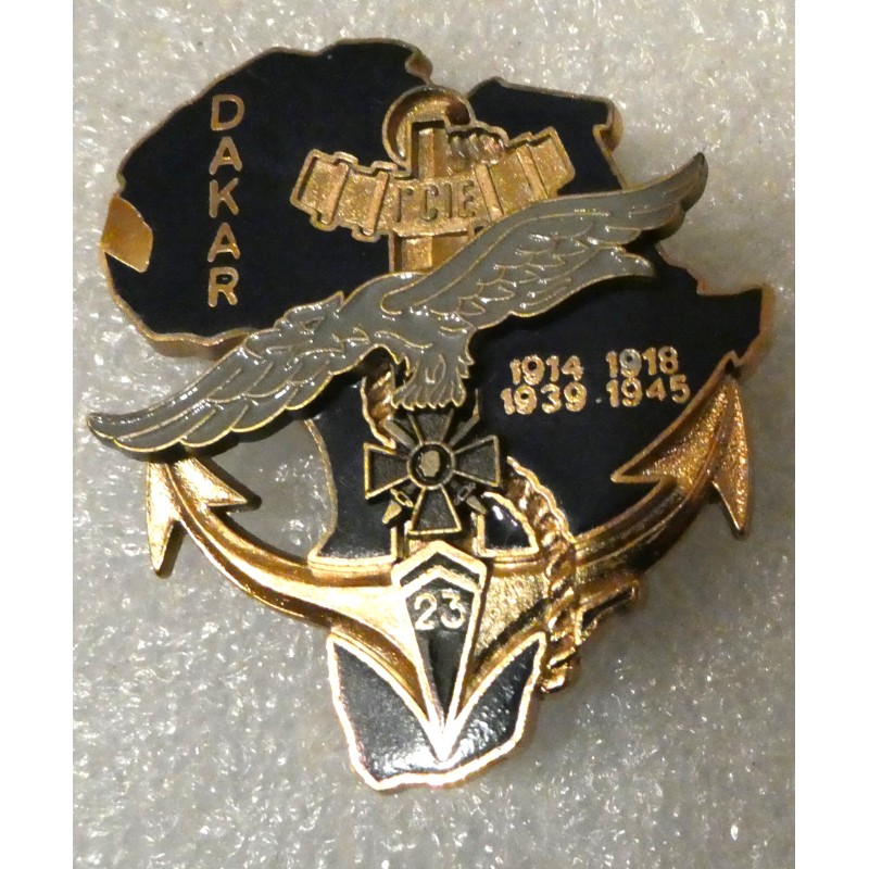 COLONIALE 23 EME BATAILLON D INFANTERIE MARINE DAKAR 1 ER CIE