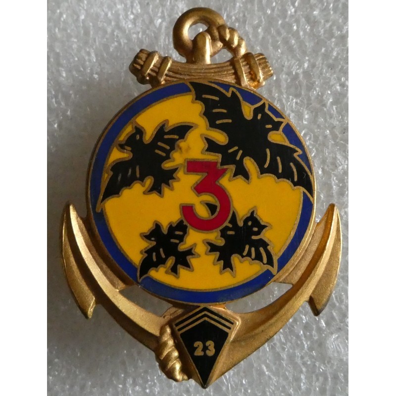 COLONIALE 23 EME BATAILLON D INFANTERIE MARINE 3 EME CIE MATRICULE
