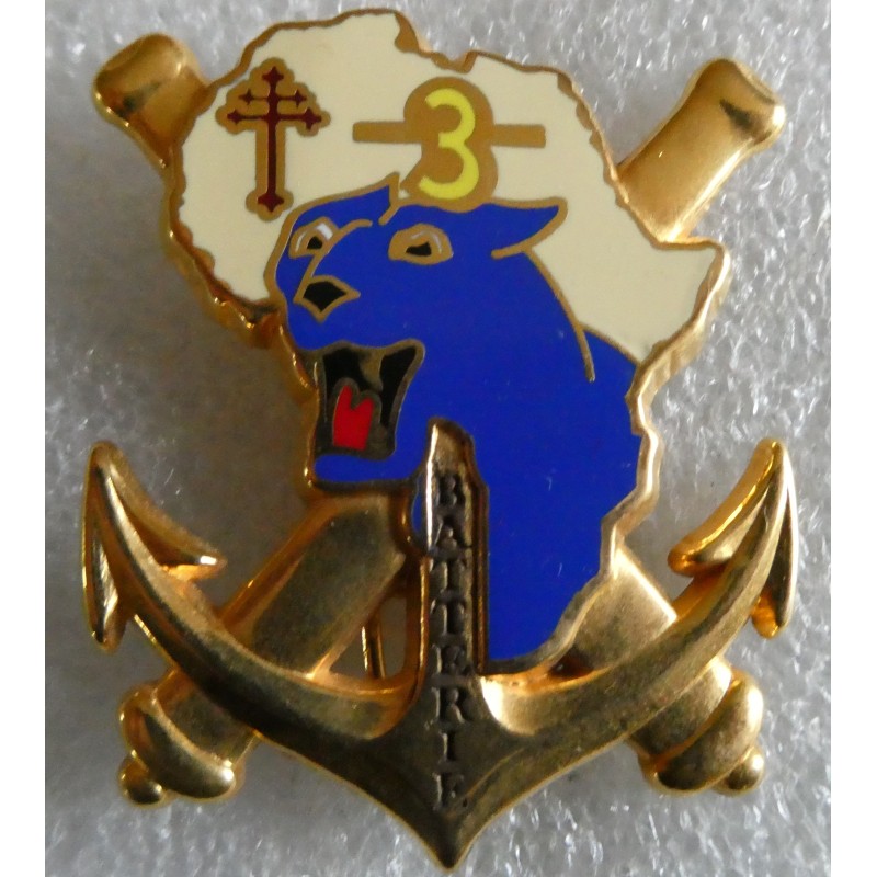 ARTILLERIE COLONIALE 3 EME REGT D ARTILLERIE DE MARINE 3 EME BAT