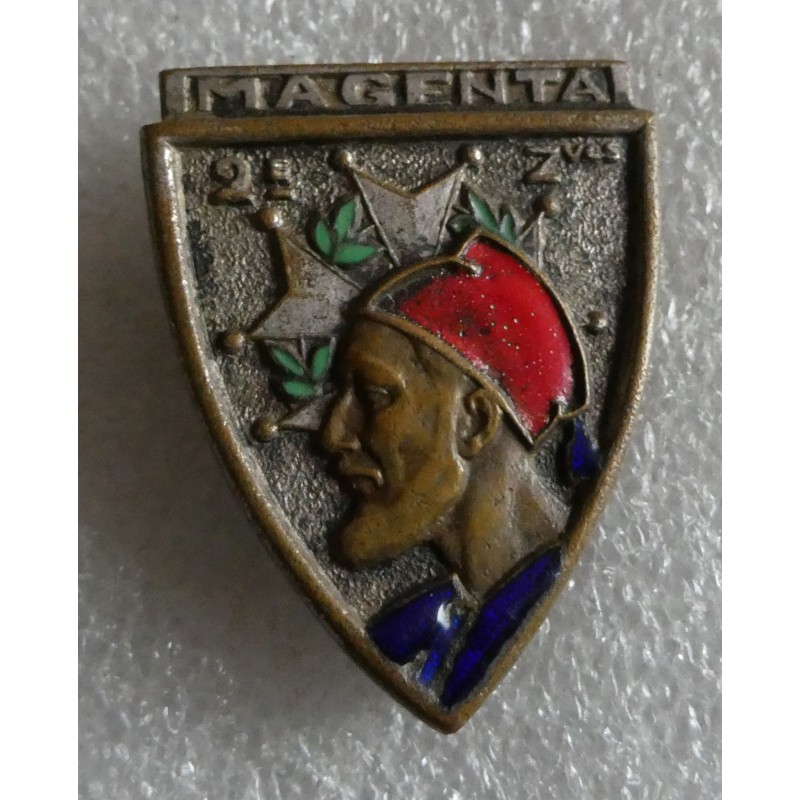 NORD AF 2 EME REGIMENT DE ZOUAVES DP