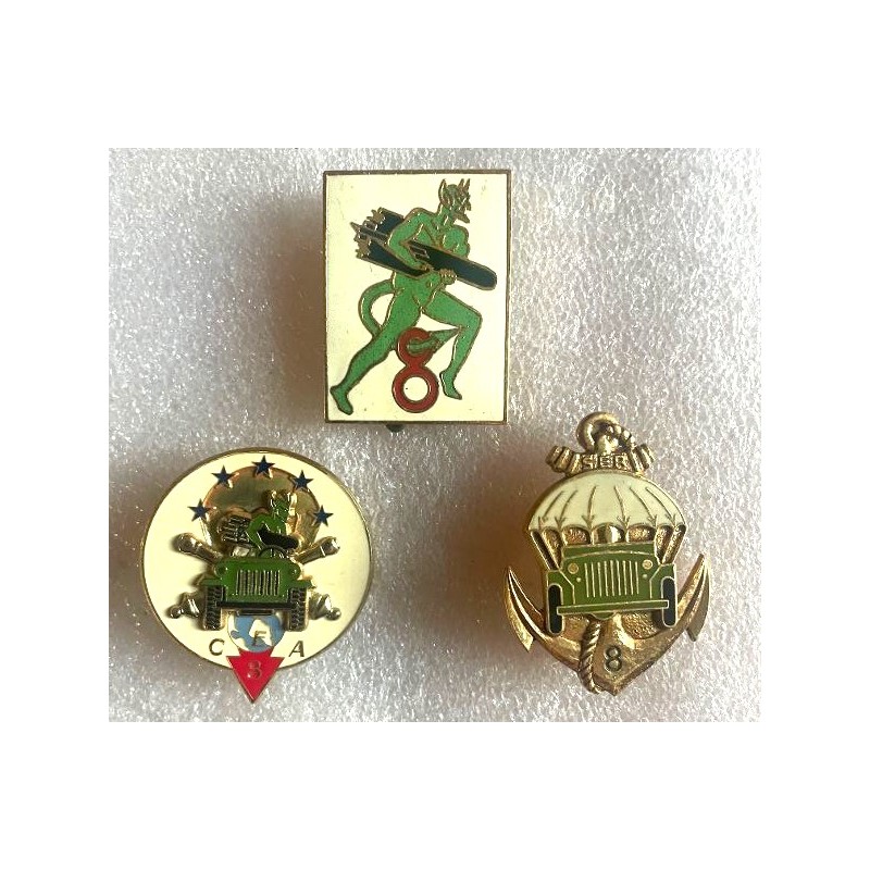 PARACHUTISTES COLONIAUX LOT 8 EME RPIMA *