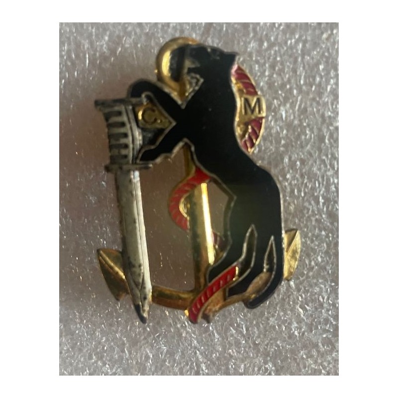 INFANTERIE COLONIALE 3 EME BIMA COMPAGNIE MOTORISEE 2 ANNEAUX *