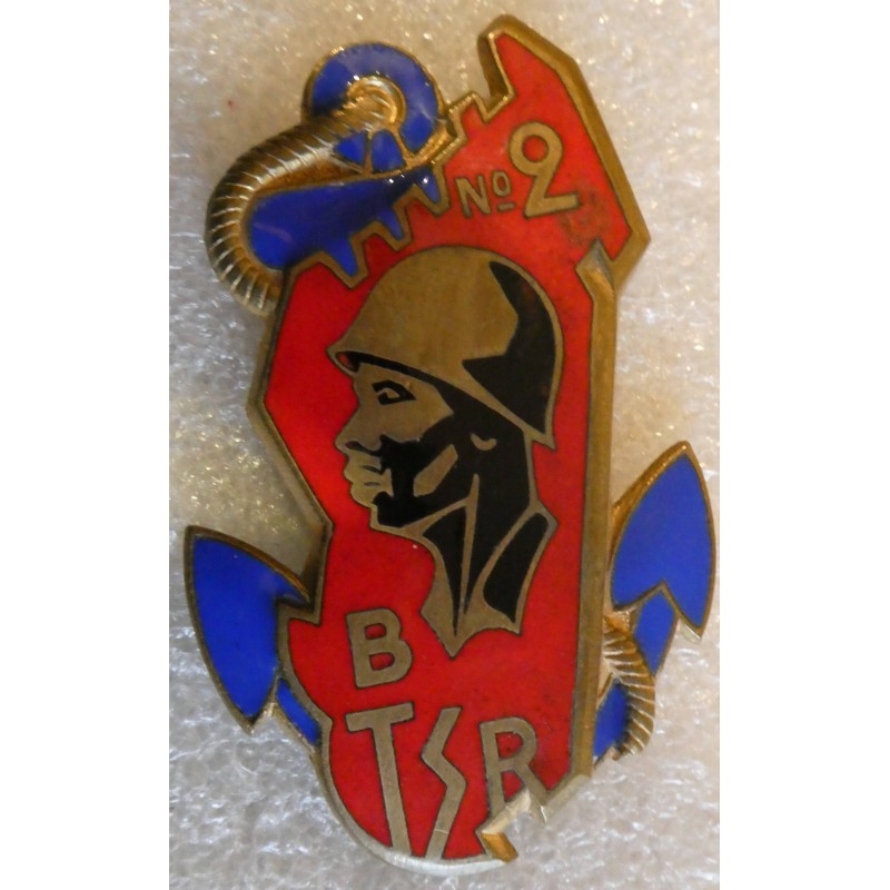 INFANTERIE COLONIALE BATAILLON DE TIRAILLEURS SENEGALAIS RENFORT N°2 ANNEAUX  *