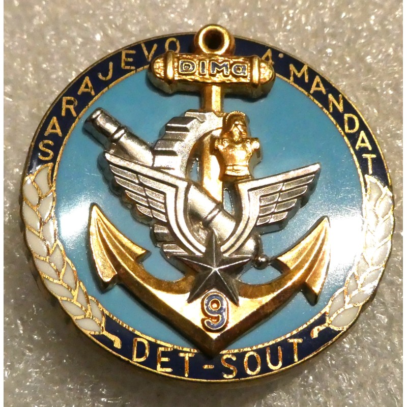 COLONIALE DET SOUT 9 EME DIMA MATRICULE *