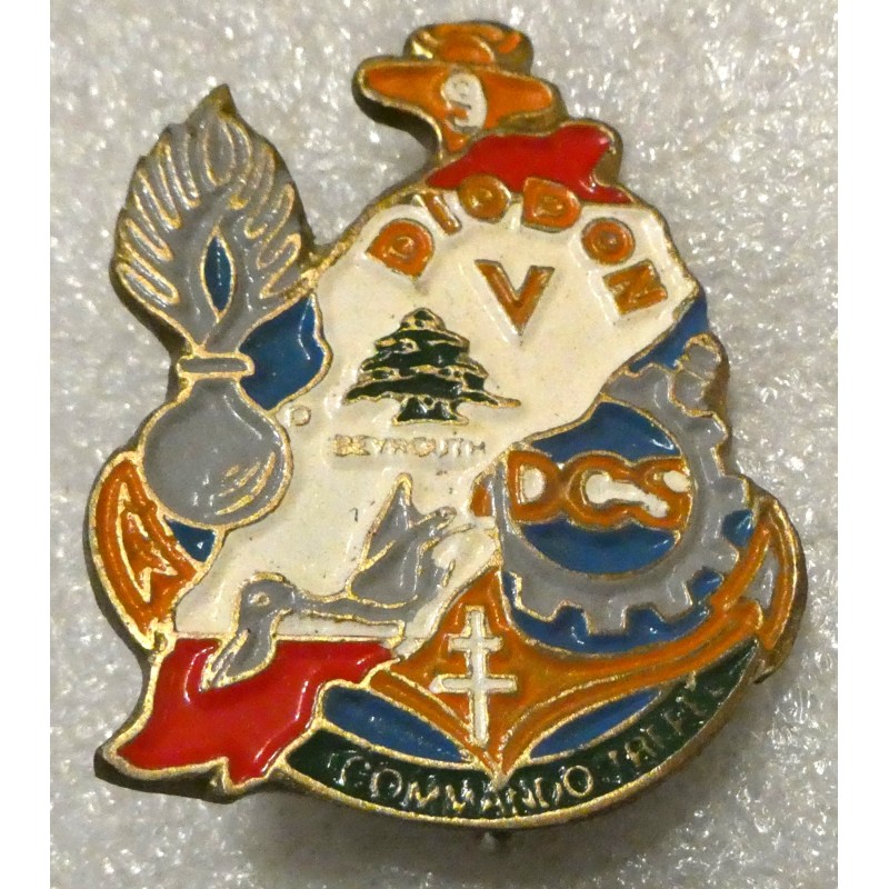 MARINE COMMANDO TREPEL DIODON V BEYROUTH LOCALE *