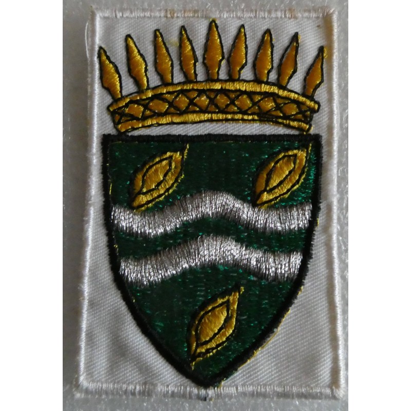 ETRANGERS GABON INSIGNE TISSU PROVINCE FORCES ARMEES N°1