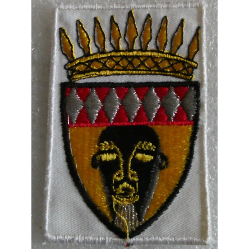 ETRANGERS GABON INSIGNE TISSU PROVINCE FORCES ARMEES N°6