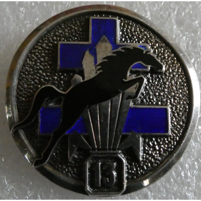 LEGION ETRANGERE 13 EME DBLE ESCADRON DE RECO CHEVAL LR MATRICULE EN ARGENT *