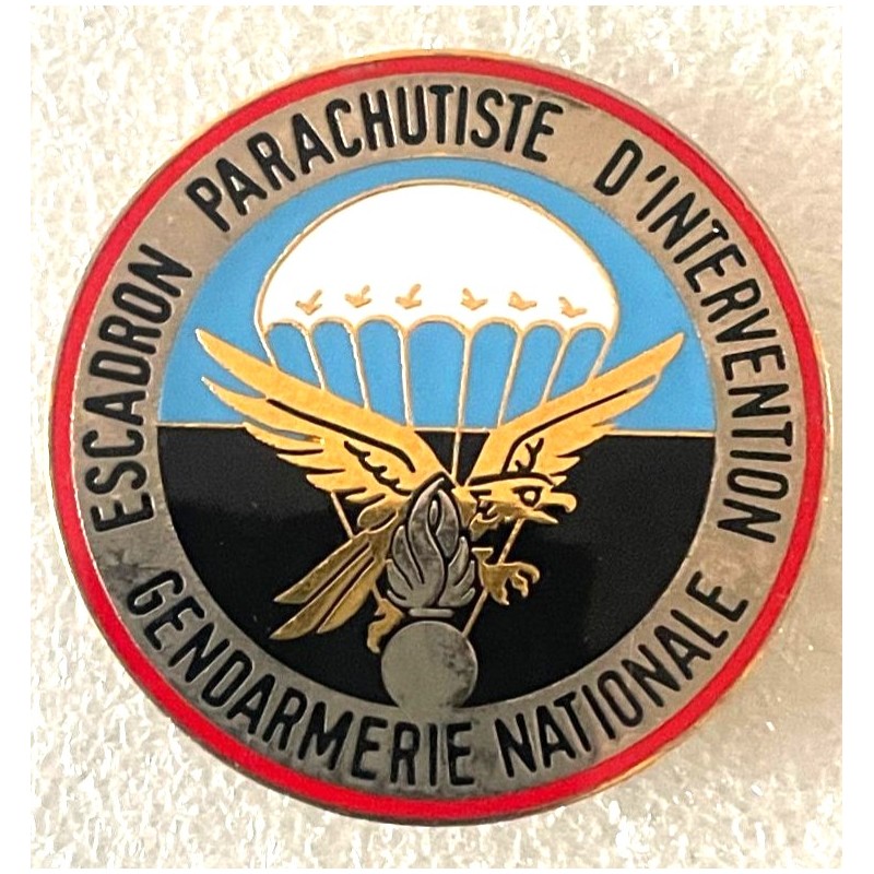 GENDARMERIE ESCADRON PARACHUTISTE D'INTERVENTION DE LA GENDARMERIE NATIONALE 1ER TIRAGE N°A34 *