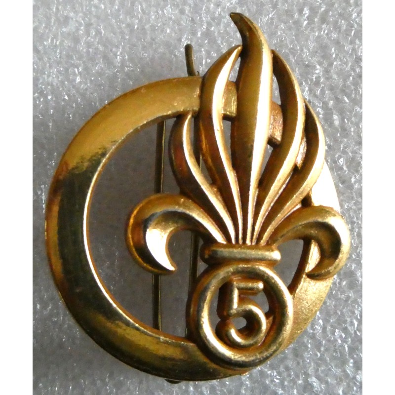 LEGION ETRANGERE INSIGNE DE BERET 5 EME REI