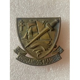 MARINE PLAQUE DE BERET...