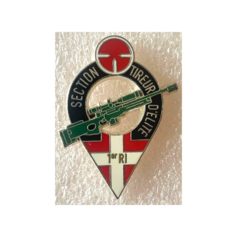 INFANTERIE 1 ER RI SECTION TIREURS D'ELITE