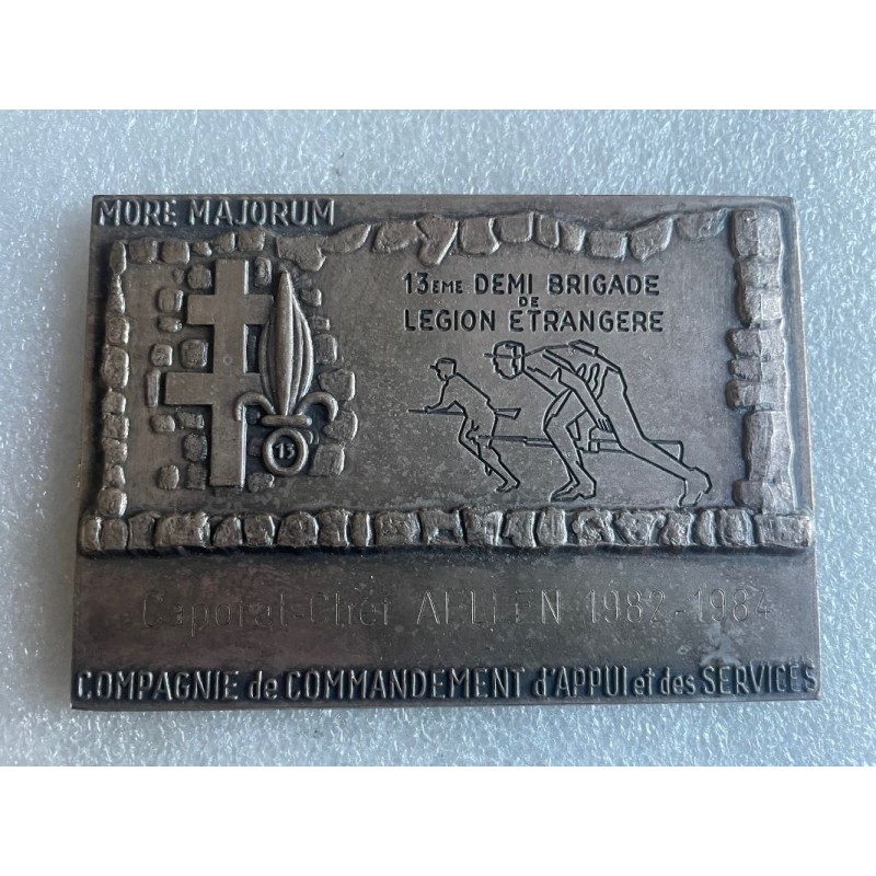 LEGION ETRANGERE MEDAILLE TABLE 13 EME DBLE SECTION CCAS ATTRIBUEE *
