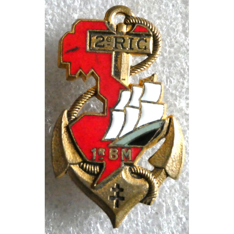 COLONIALE 2 EME RIC 1ER BATAILLON DE MARCHE EO D ROM *