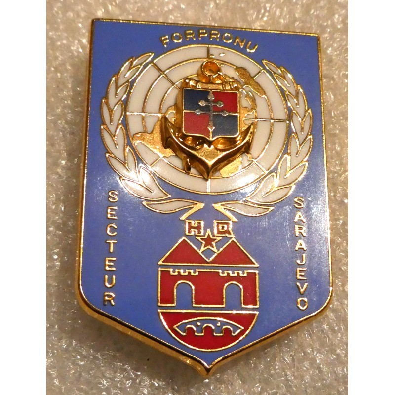 COLONIALE 9 EME DIMA OPEX FORPRONU SARAJEVO