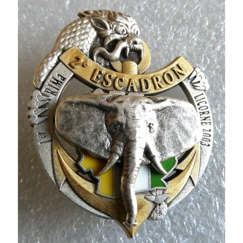 COLONIALE 1 ER RIMA 3 EME ESCADRON LICORNE ABP