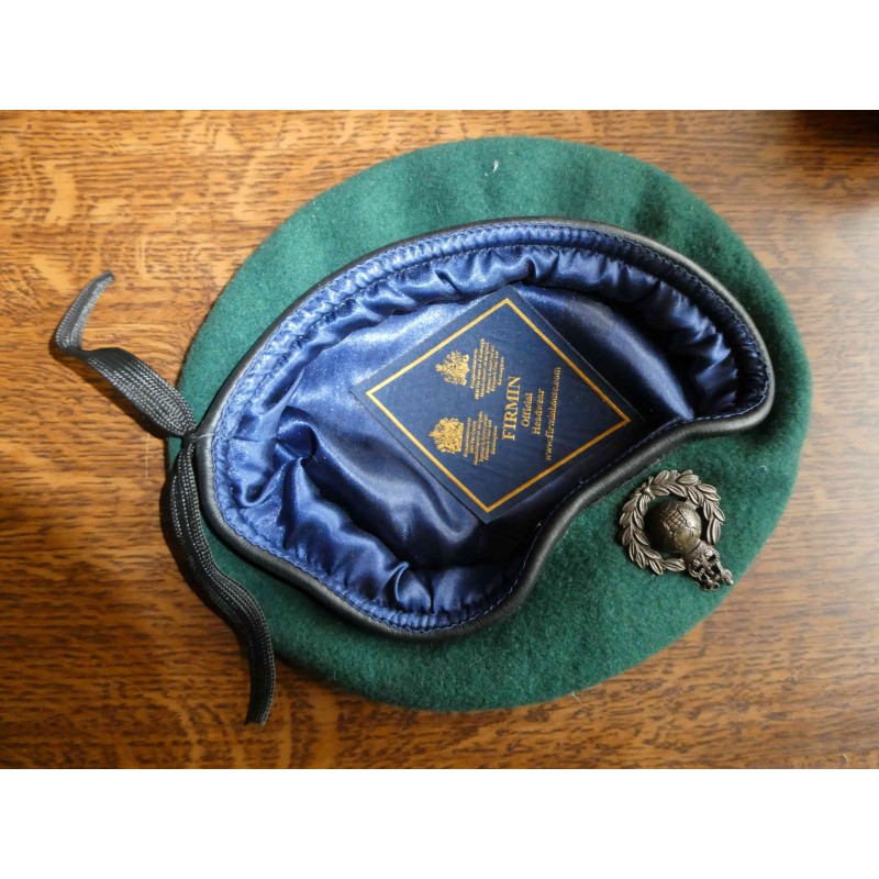 BERET VERT ROYALE MARINE COMMANDO ANGLAIS *