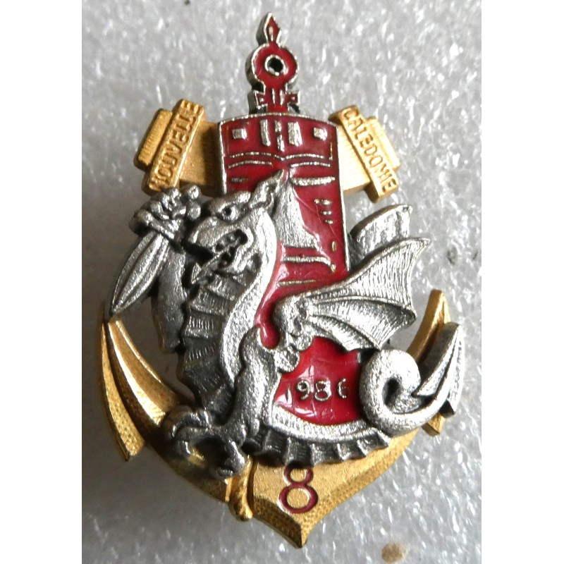 PARACHUTISTES COLONIAUX 8 EME RPIMA NOUVELLE CALEDONIE "