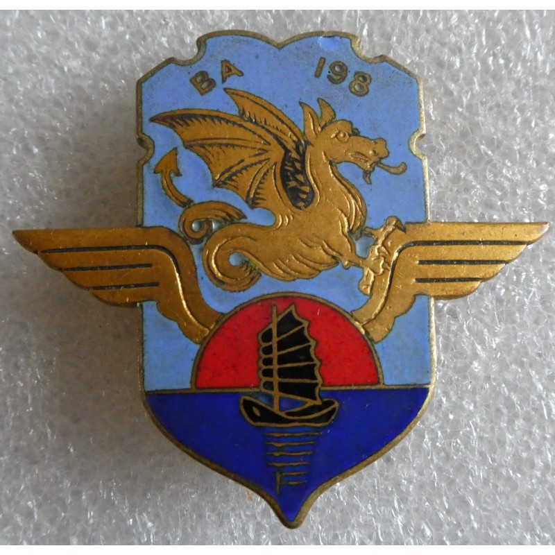 AIR BASE AERIENNE 198 DO SON INDOCHINE D ROM ECAILLE  *