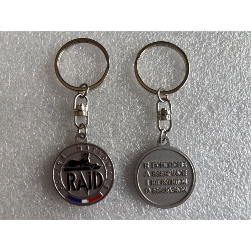 POLICE PORTE CLES DU RAID DE COLLECTION *
