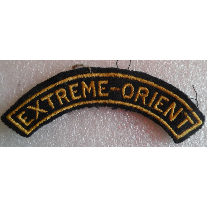 PARACHUTISTES LEGION BANDE D EPAULE EXTREME ORIENT *
