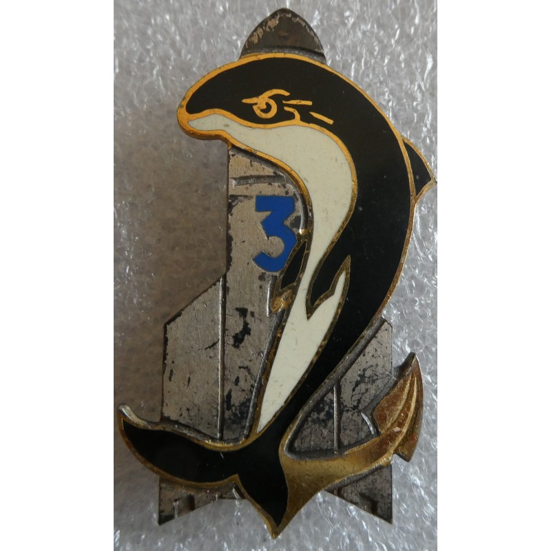 COLONIALE 3 EME REGIMENT INFANTERIE DE MARINE SECTION MISSILE AVEC N° *