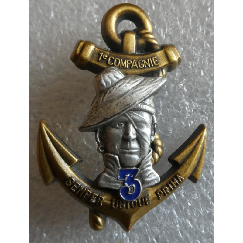 COLONIALE 3 EME REGIMENT D INFANTERIE DE MARINE 1 ERE CIE