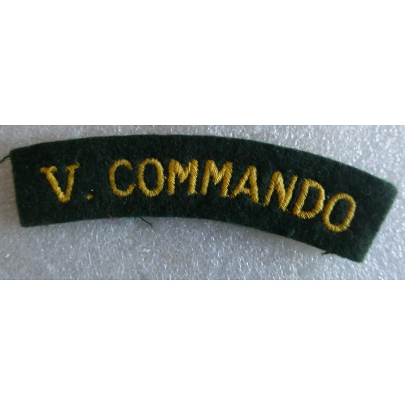 ANGLAIS PARACHUTISTE V EME COMMANDO TITLE *