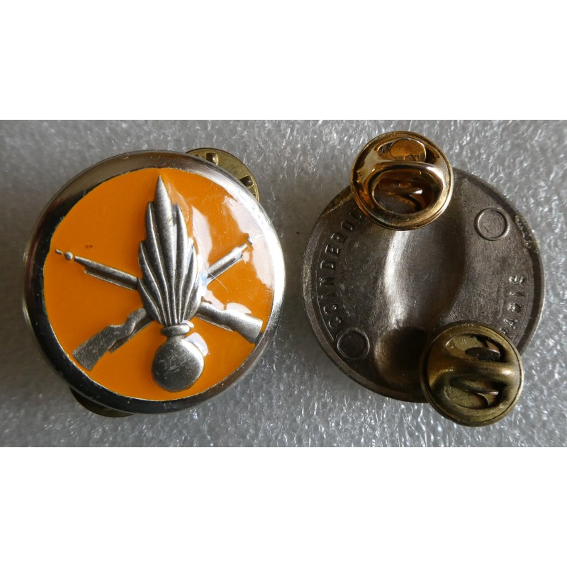 COMMANDOS 2 DISQUES DE COL CNEC GRENADE ARGENTEE