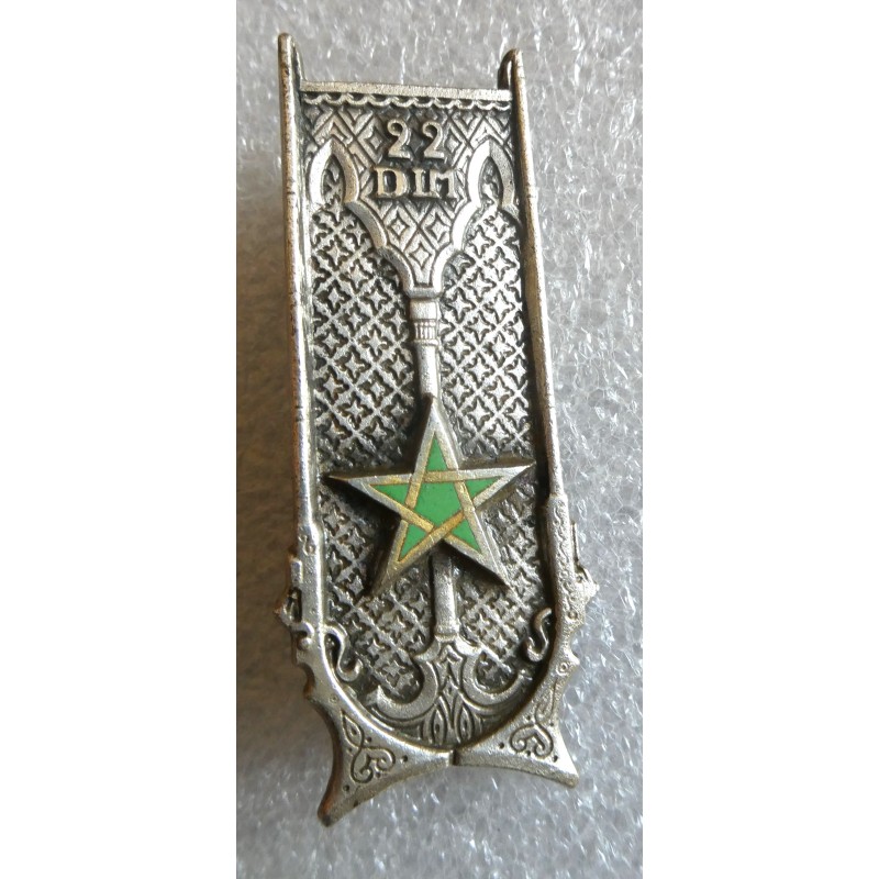 NORD AF 22 EME DIVISION D'INFANTERIE MAROCAINE "
