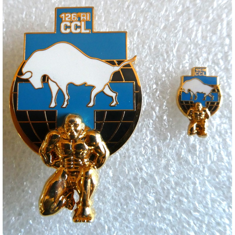 INFANTERIE 126 EME RI CCL AVEC PIN S *